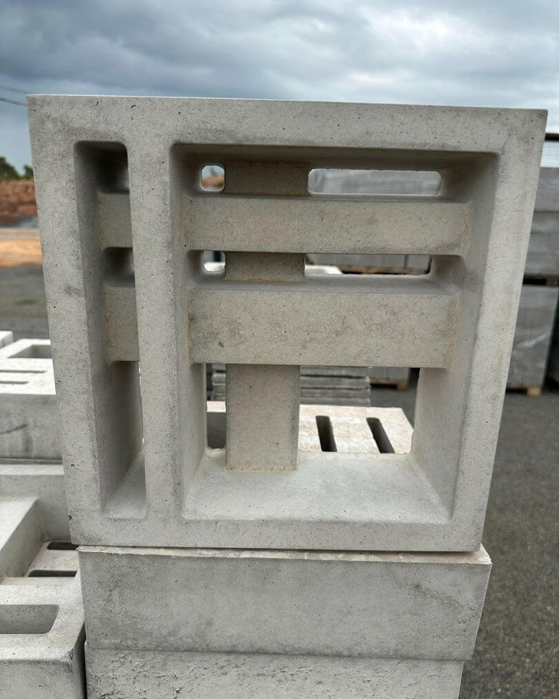 Cobogós de concreto SmartMold fabricados em João Pinheiro MG