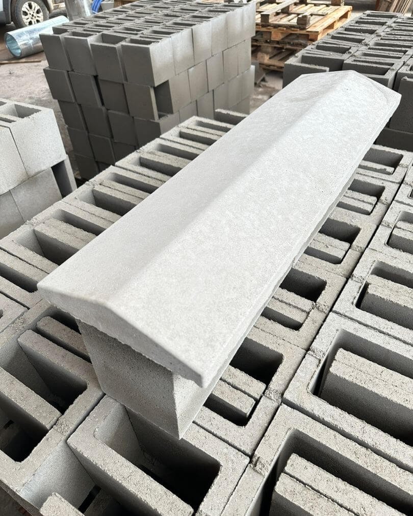 Pingadeira pré-moldada de concreto SmartMold 80x23 cm fabricada em João Pinheiro MG